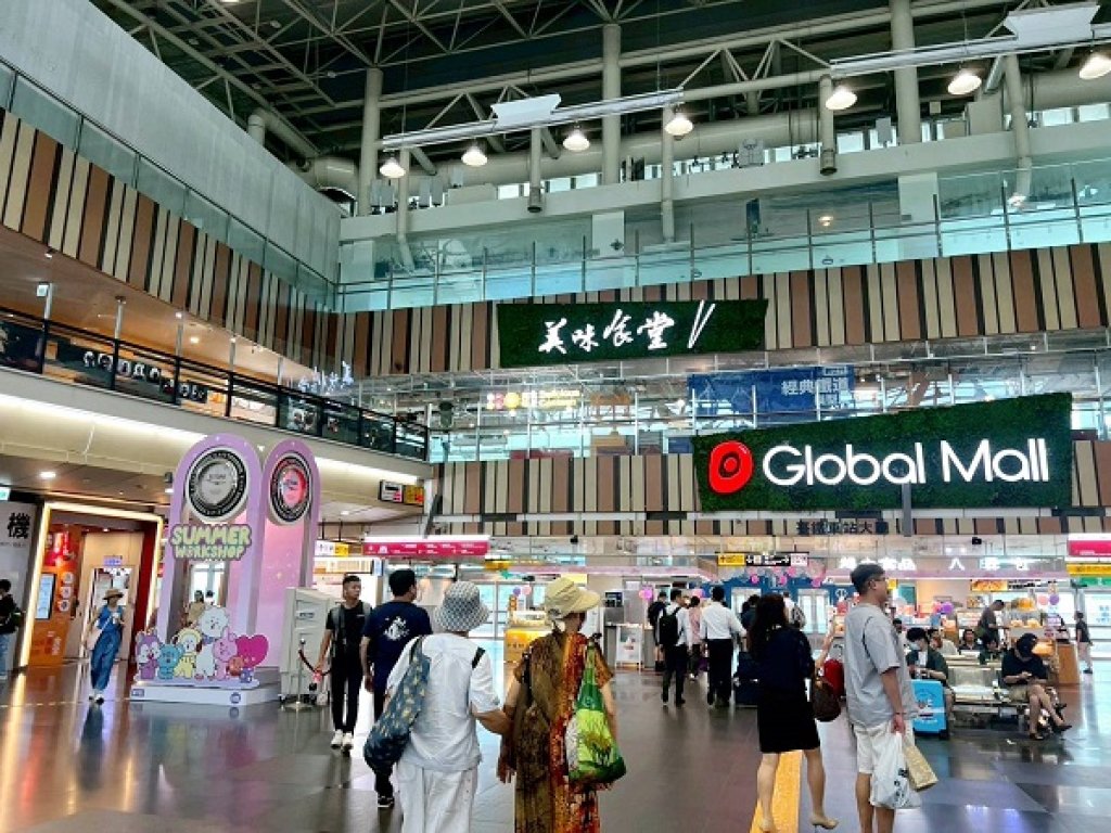  Global Mall 新左營車站暑假推卡有利高回饋、新櫃、抽韓國機票 業績增2成 「跨世代鐵道模型展」重現車站風情