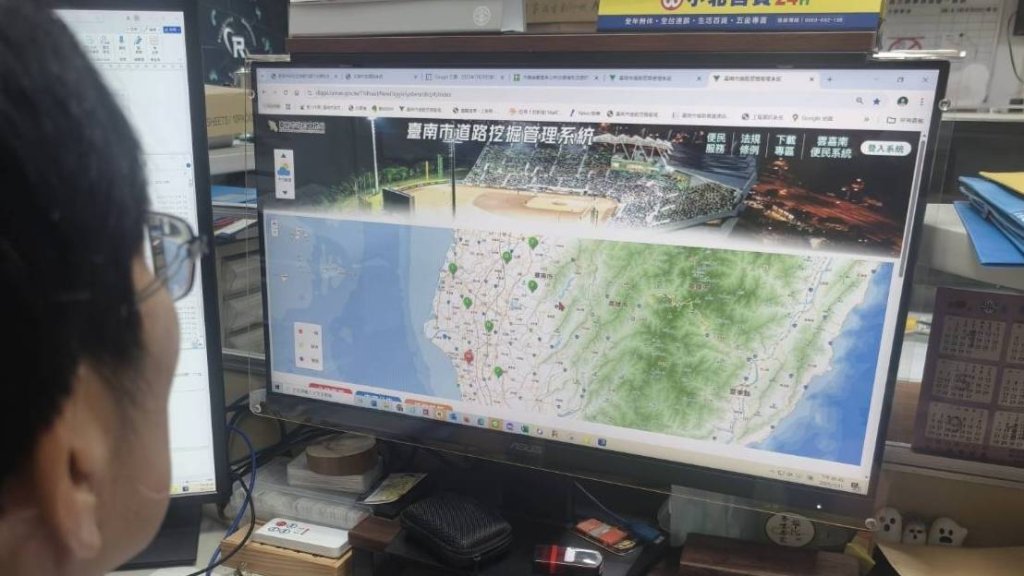 南市工務局獲評績優機關 少重複開挖多道路安全「道路挖掘管理系統」大受好評
