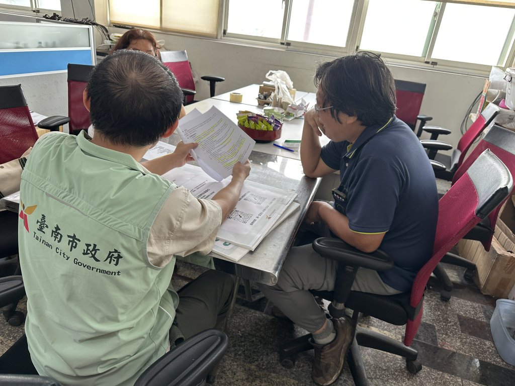 丹娜絲颱風重創臺南 市府啟動中小企業災後協助機制