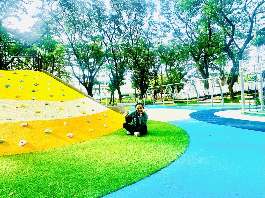 新化體育公園五寶主題遊樂區正式啟用 余柷青期望打造更多友善親子空間