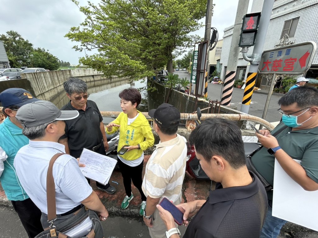 立委陳亭妃一天安排11場會勘 要求中央各部會全力協助納入災後工程