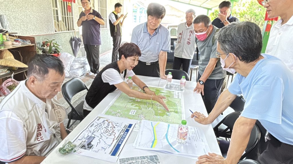 後壁區菁寮水患對症下藥 陳亭妃「圖表一開」跨單位擬定治水方案