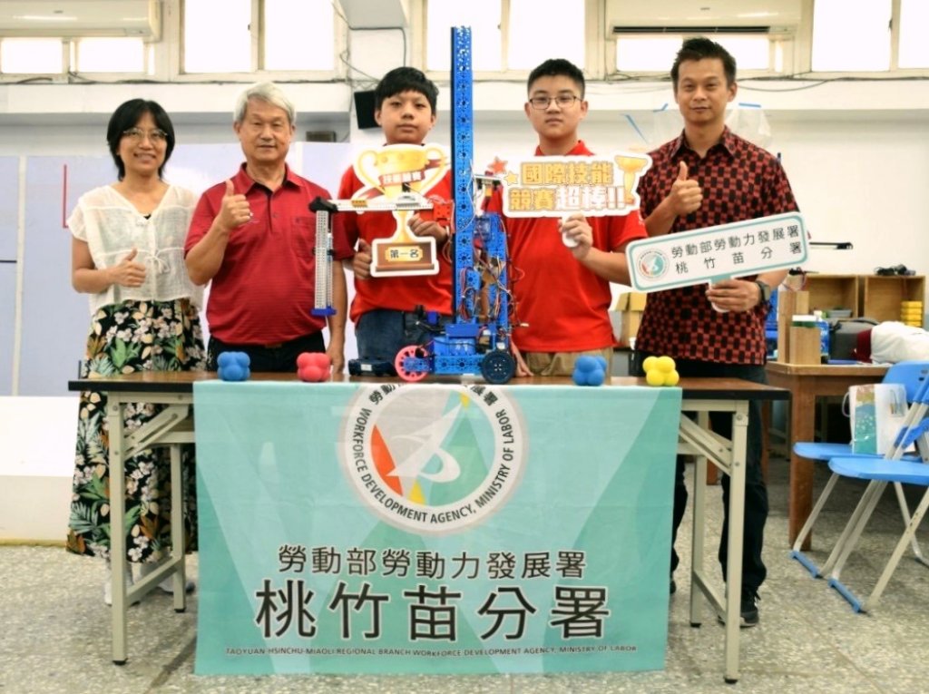 2025年第三屆亞洲技能競賽11/27-29臺北登場　桃竹苗分署技職雙星年僅16歲莊致齊與鄭宇翔蓄勢待發