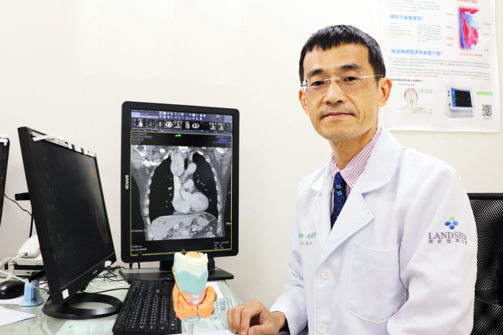 免開胸骨  摘除鵝蛋大胸骨後甲狀腺結節腫大 重獲呼吸自由