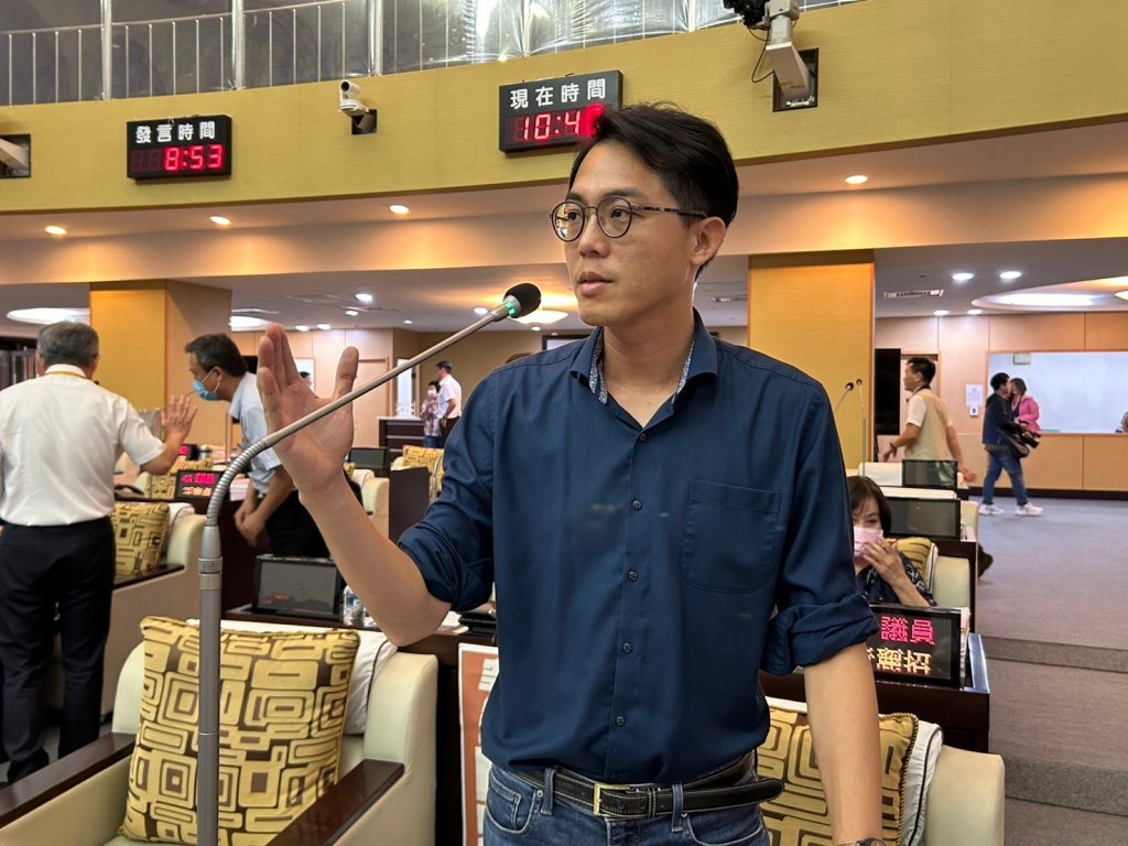 市議員李宗霖指南市府不要只會補破網 超前部署城市韌性刻不容緩