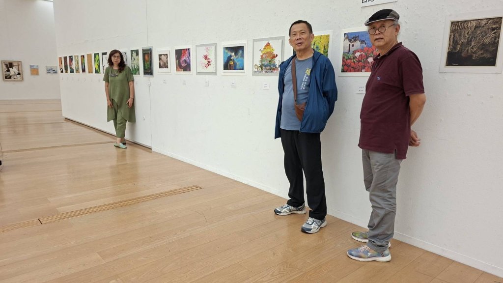 台南市新象畫會受邀「長崎8.9平和展」參展 展現台灣本土風情