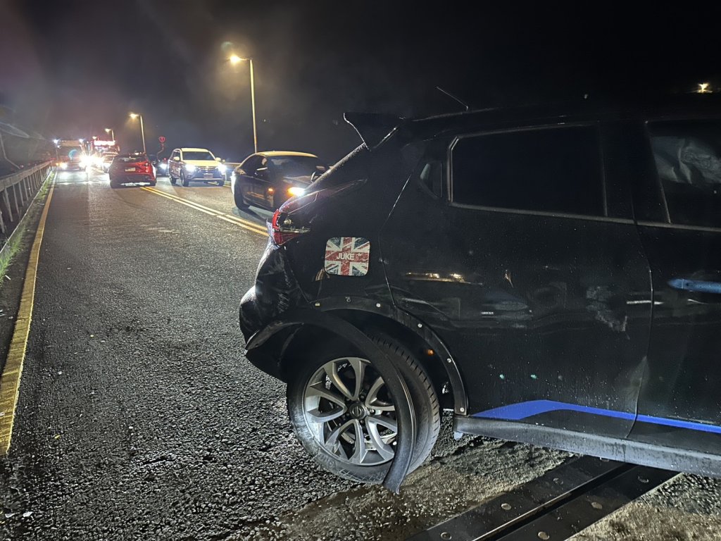 酒駕肇事！新烏路兩車碰撞肇事男無傷　受害女輕傷送醫