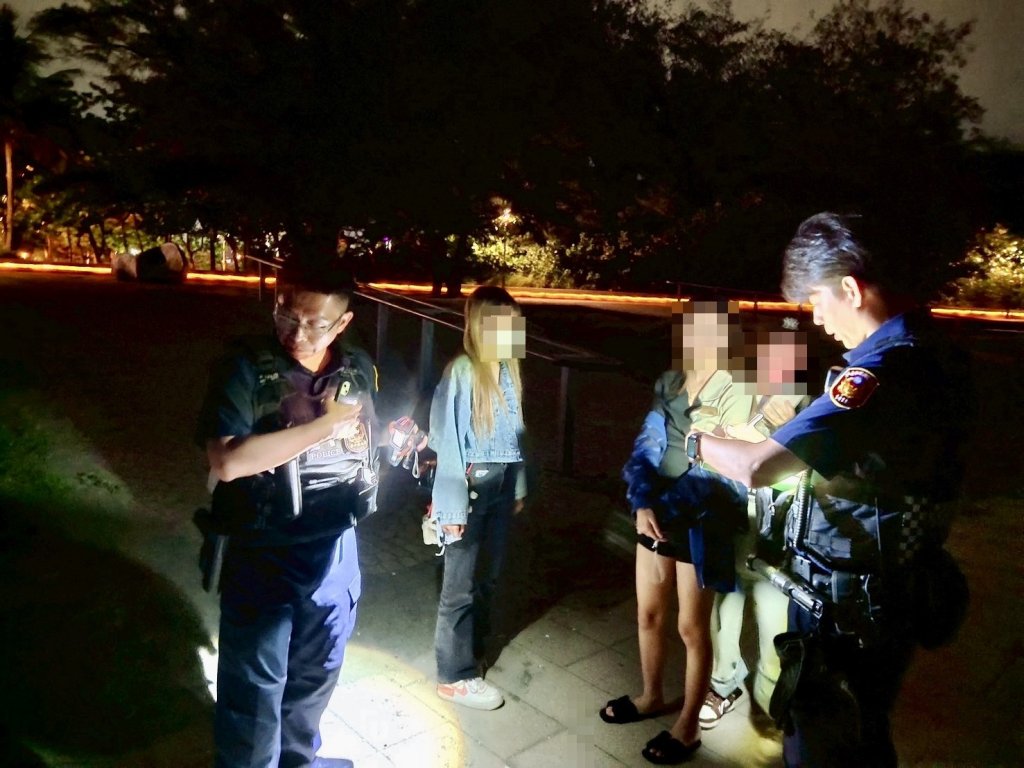 楊柳颱風逼近　安平警提早臨海沿岸巡查勸離　籲民眾減少外出、注意行車安全