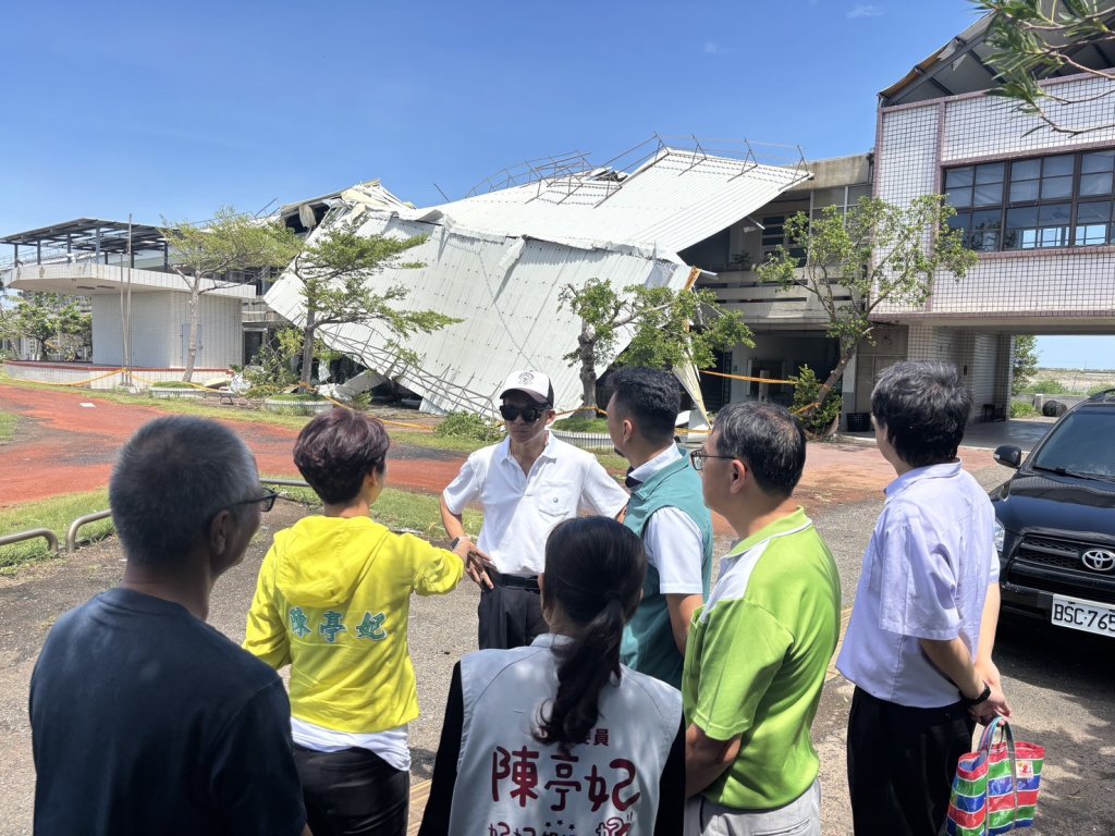 楊柳吹掀頂山廢棄校舍 陳亭妃要求拆除並全面評估建物安全