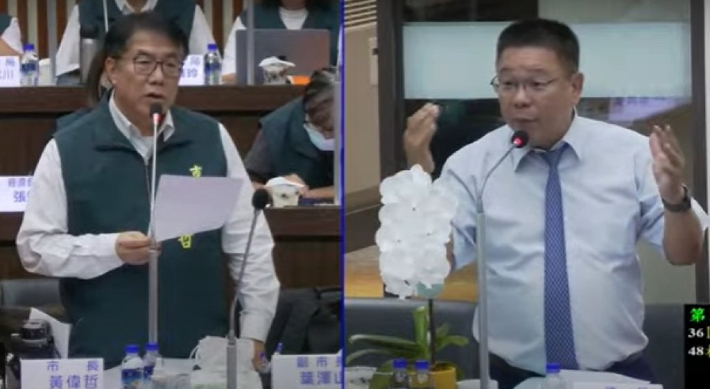 市長黃偉哲同意將超收13億 發現金於民 議會國民黨團建議普發1千元