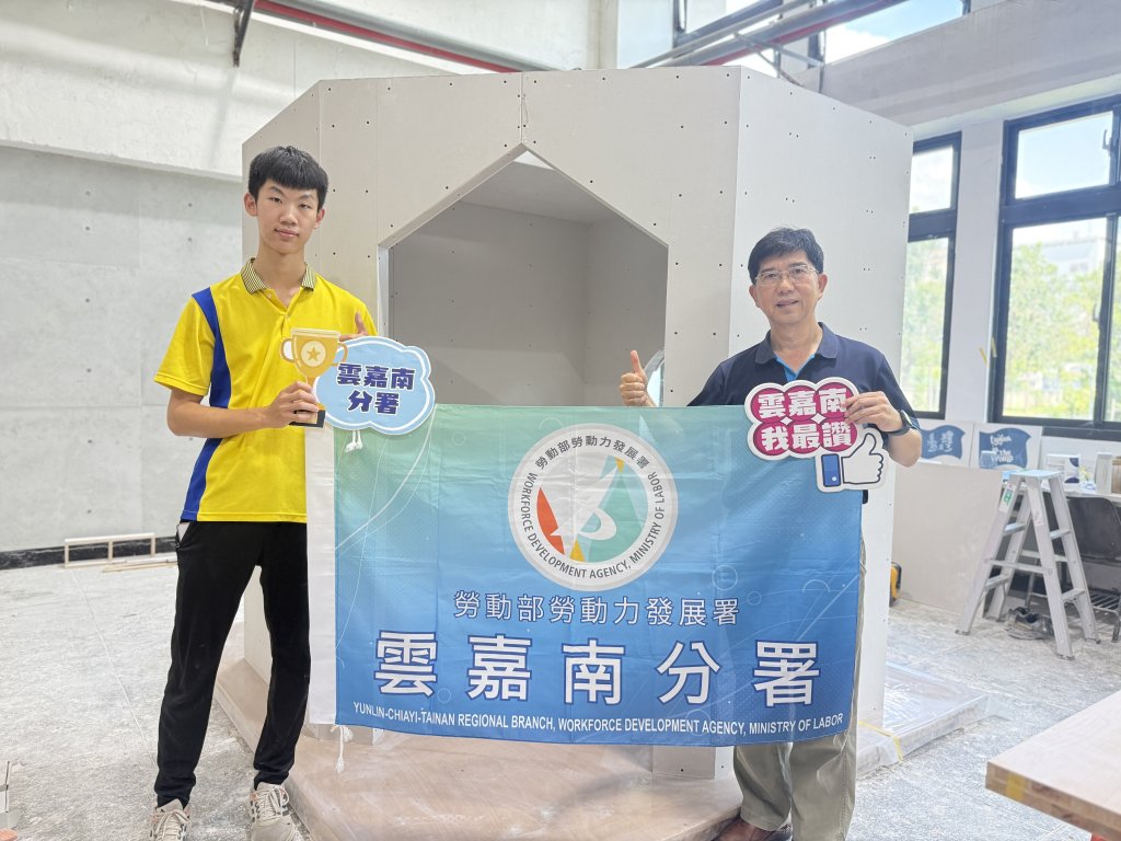 2025亞洲技能競賽11月登場 南分署粉刷職手劉宇恩蓄勢備戰