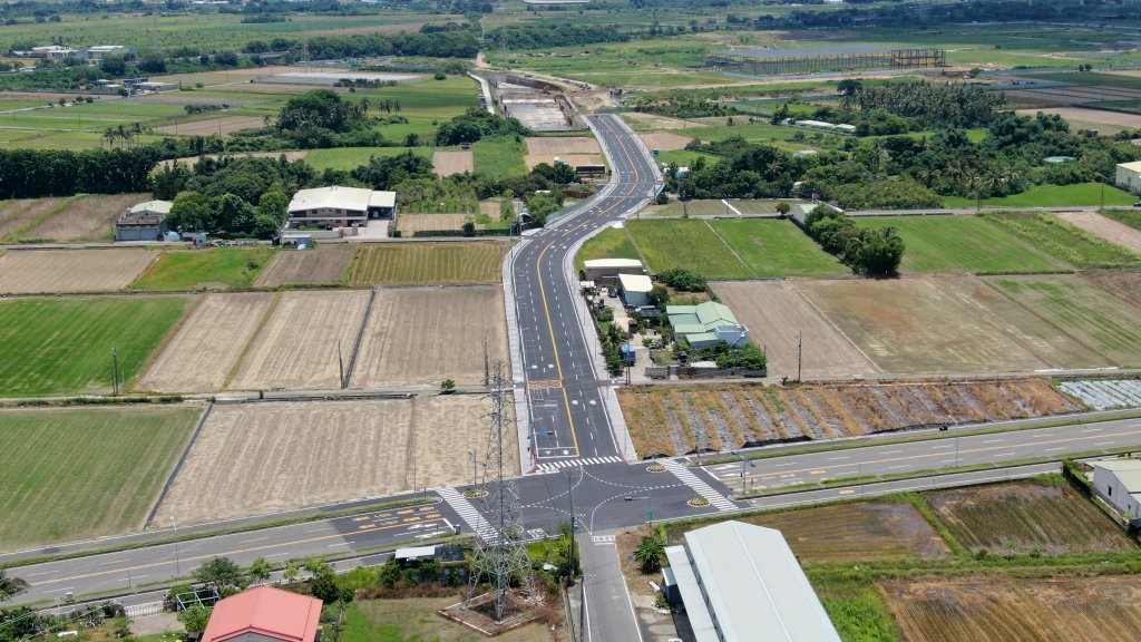 新市產業園區聯絡道路完工 產業新廊帶交通新助力