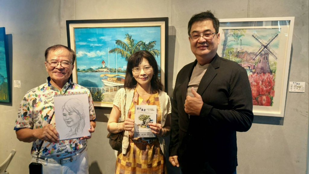 台南市悠遊畫會會員聯展於福爾摩沙遊艇酒店隆重登場 展現府城繪畫美學多元風貌