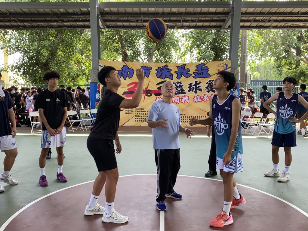 臺南市議長盃三對三籃球賽引爆200隊青春戰火