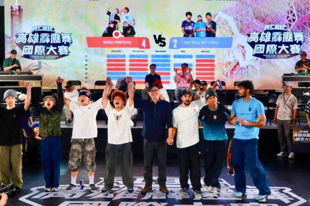 2025高雄霹靂舞國際大賽熱血對決 日本「Body Carnival」榮獲團體對戰冠軍