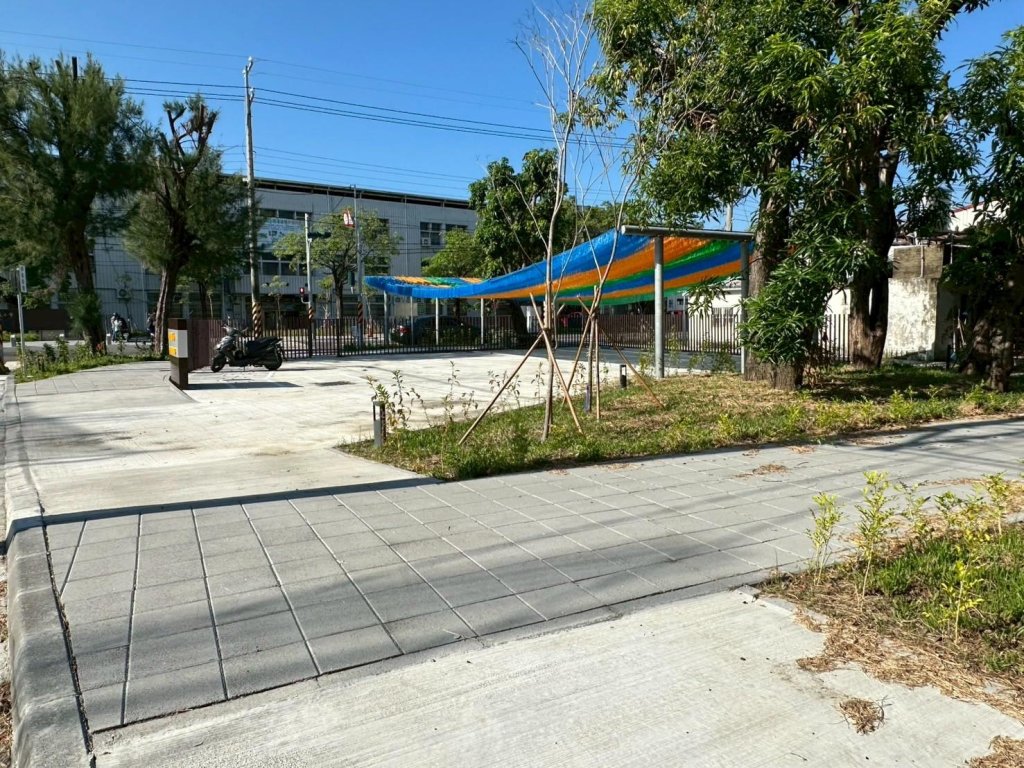教育局將南安國小校地化身通學步道 寬敞舒適綠意盎然