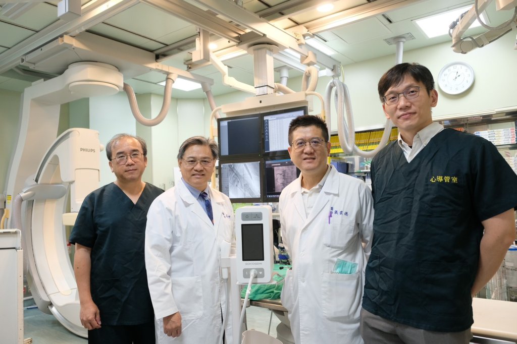 屏基完成血管內震波碎石術　為冠狀動脈鈣化病人帶來新契機