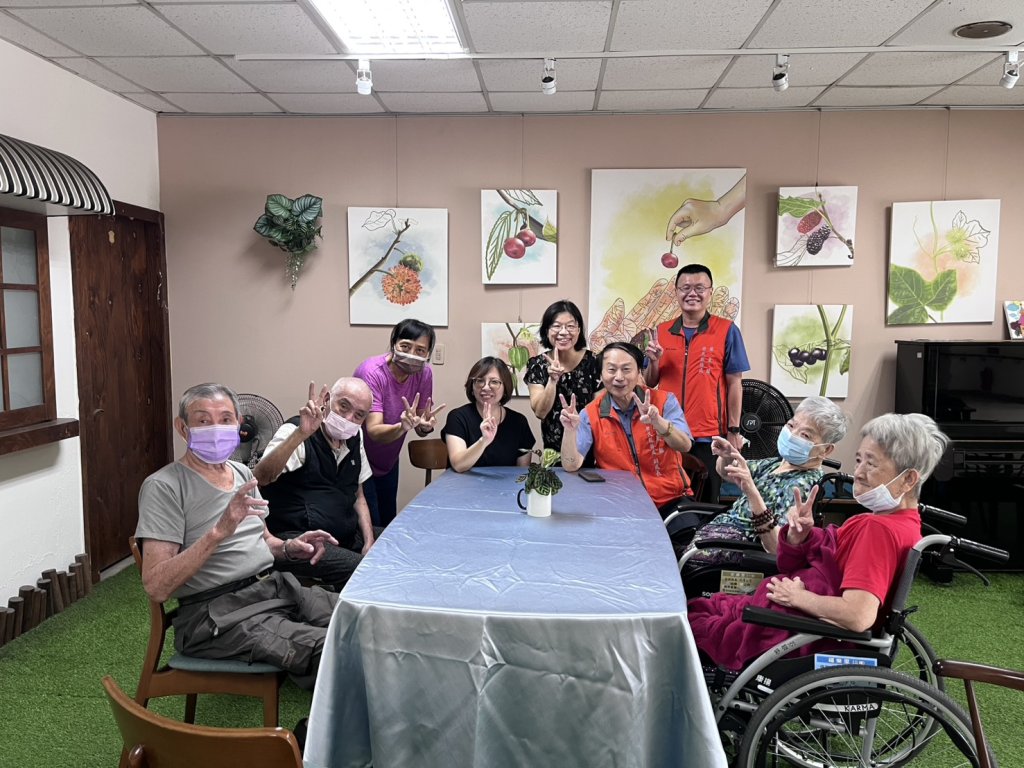 屏東榮服處走入南區老人之家　關懷榮民眷溫馨滿溢