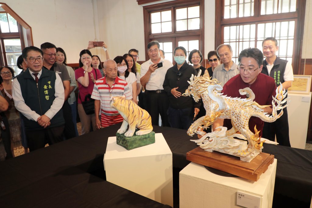「海．人與土地－糊紙傳承創新特展」愛國婦人會館登場 義賣所得將捐給「丹娜絲颱風賑災專戶」
