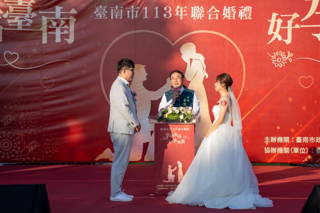 臺南市114年聯合婚禮首登曾文園區 9月5日起開始幸福報名