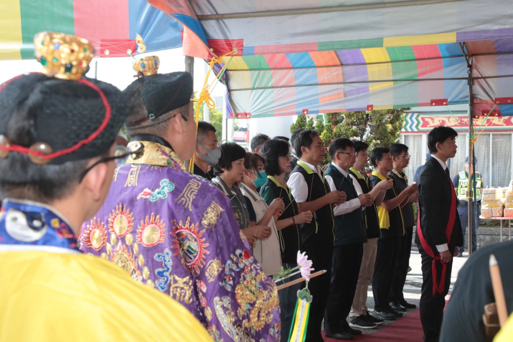 南區殯儀館中元祭典法會 副市長葉澤山主祭 祈願風調雨順市運昌隆