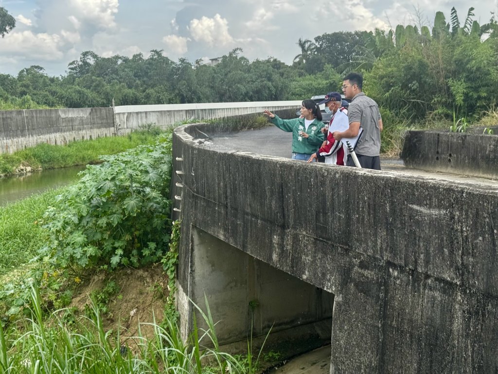 新化市區治水最後一環節 余柷青積極爭取A2分洪工程盼9月報告過關