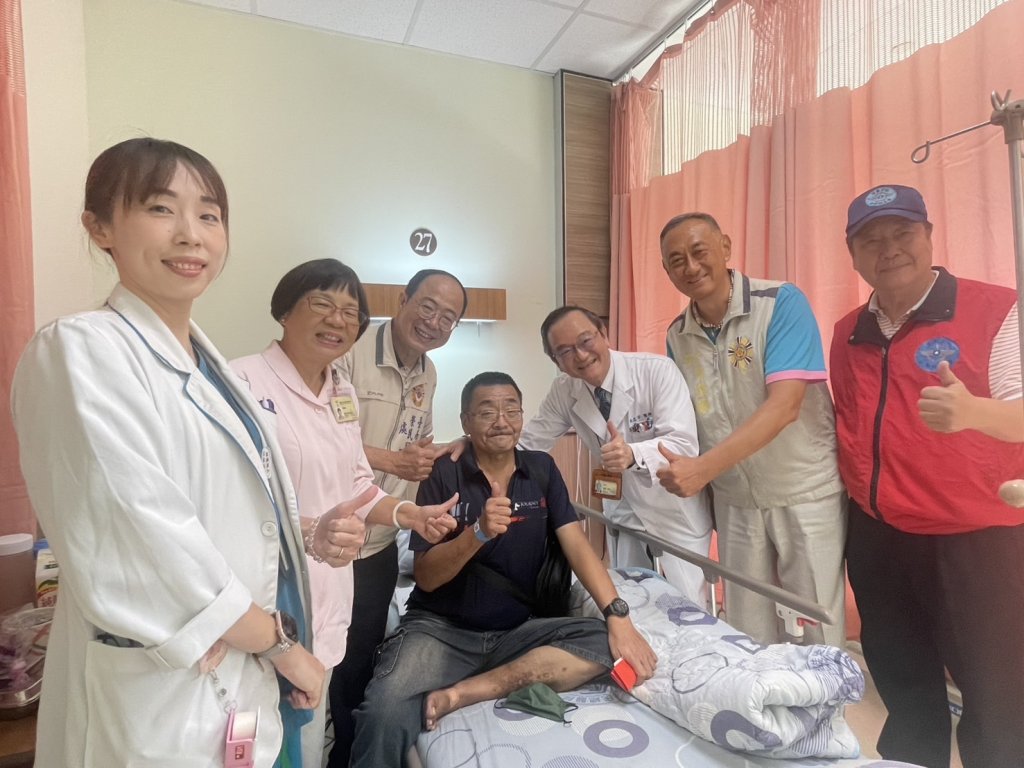 高榮南院攜手臺南榮服處、臺南榮家，合力守護傷病榮民