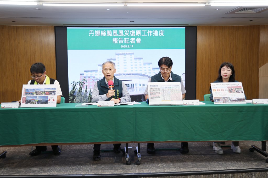中央地方民間齊力 台南市災後修繕與復原成果顯現 災區生活已回歸正常