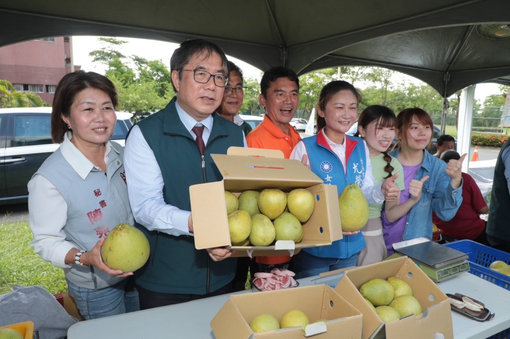 2025麻豆文旦節活動登場 黃偉哲：強化行銷高品質正宗台南文旦柚