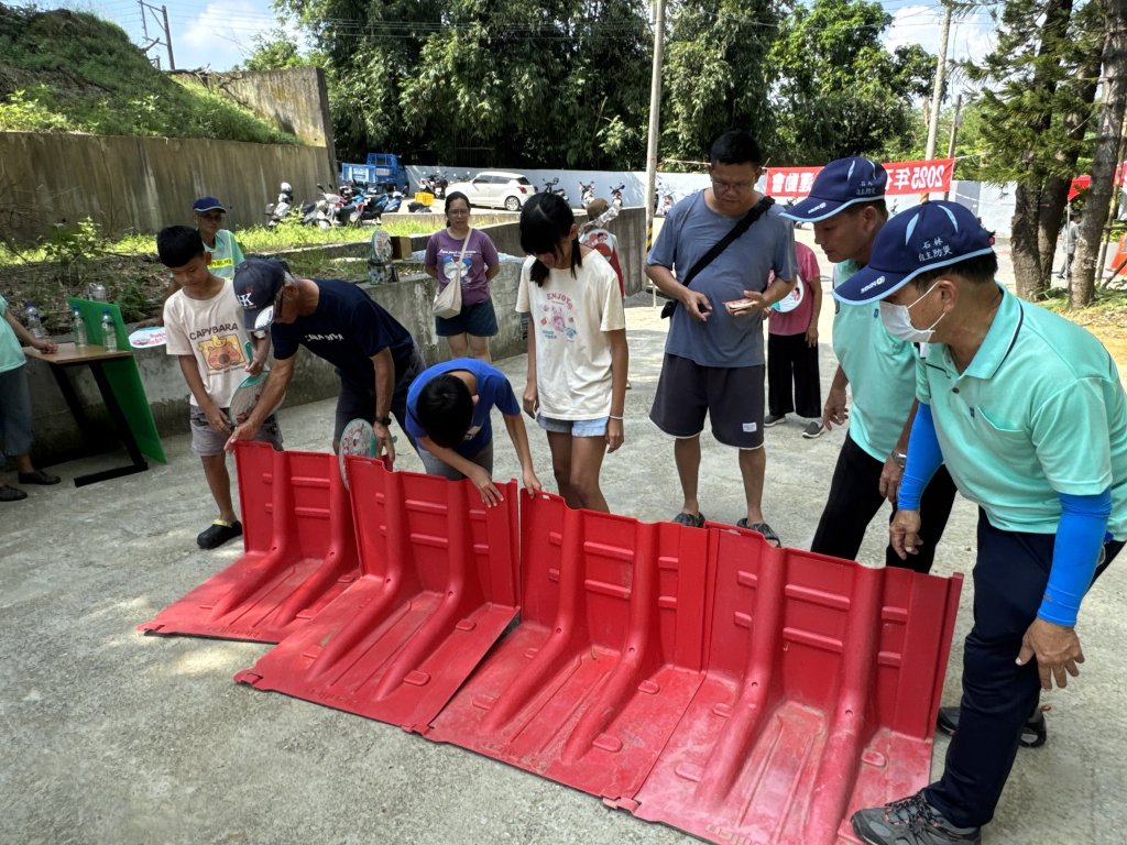 大內區石林防災運動會為防颱暖身 南市府呼籲全民守護家園