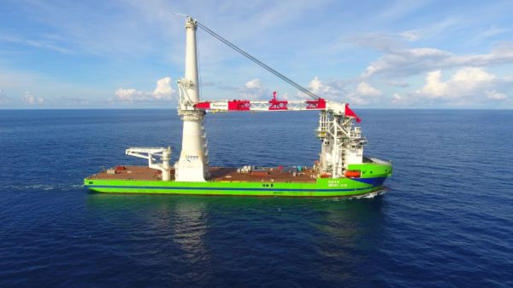 業務再傳捷報 台船環海簽訂海盛風場共35座水下基礎及海上變電站運輸安裝、海床拋石工程合約