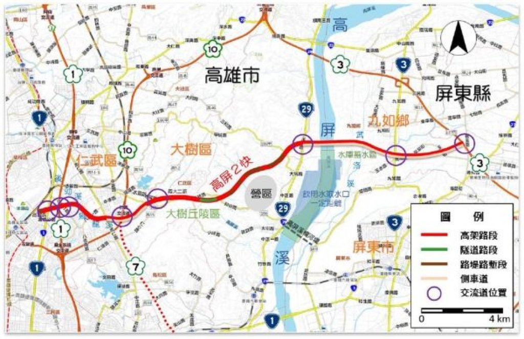 高屏2快建設計畫9月22日行政院核定通過  屏縣拚115年屏東端動土