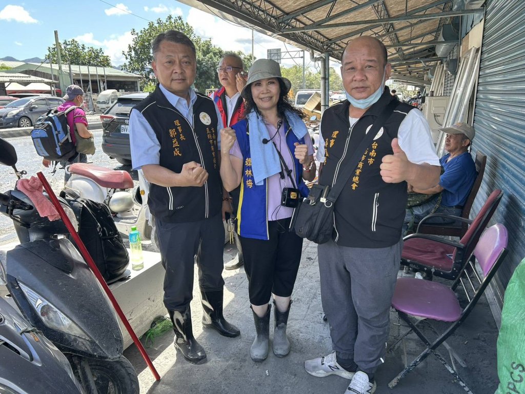臺南市直轄市商業會積極響應 助受災的光復鄉重建