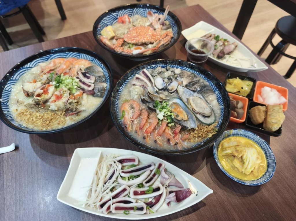 CP值爆表！109元起海鮮粥+小菜飲料吃到飽！　霸氣螃蟹海鮮粥成為台中宵夜市場新寵兒！