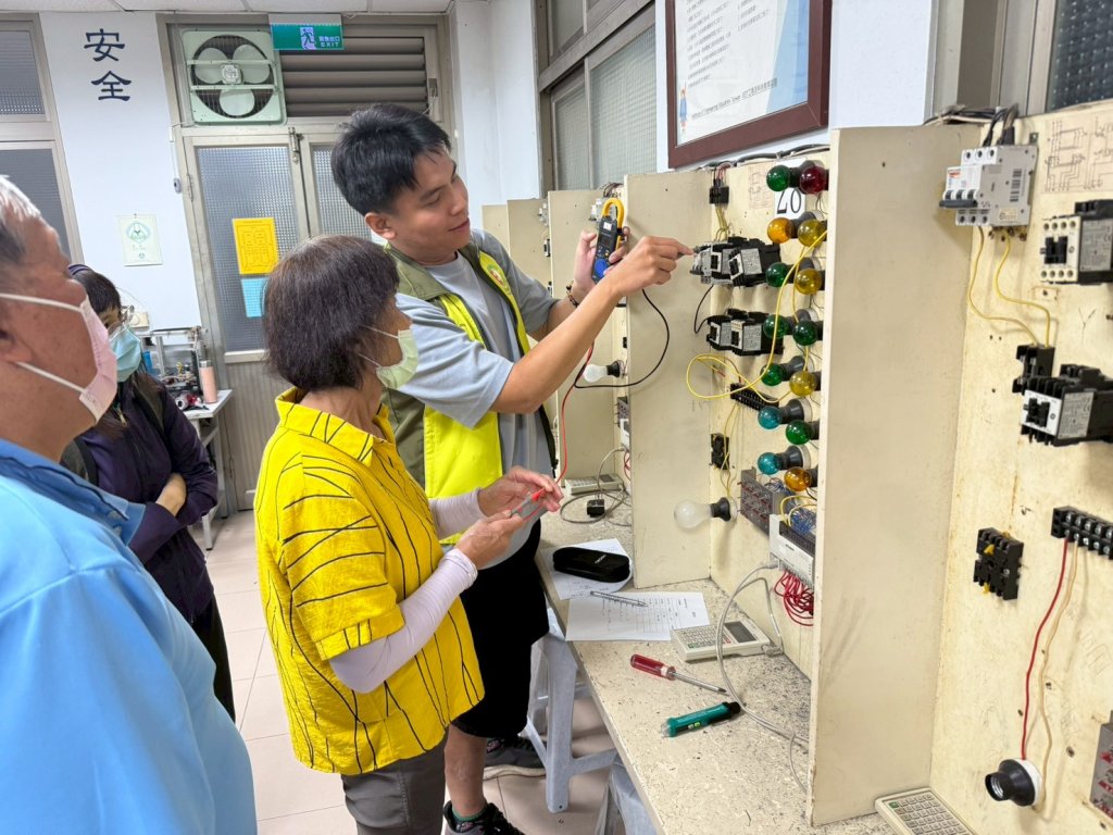 崑山科大工學院USR團隊結合電機系EDC 協助嘉義縣推動節能治理   