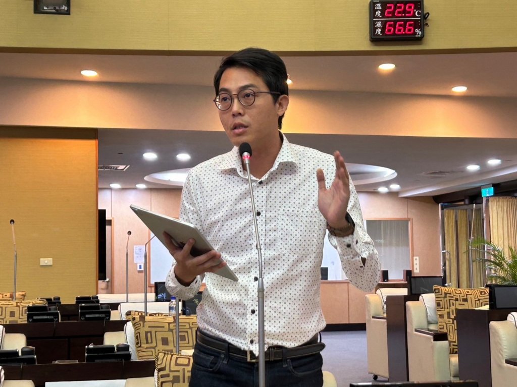 市議員李宗霖要求中央別再重北輕南 爭取輝達總部落腳台南！