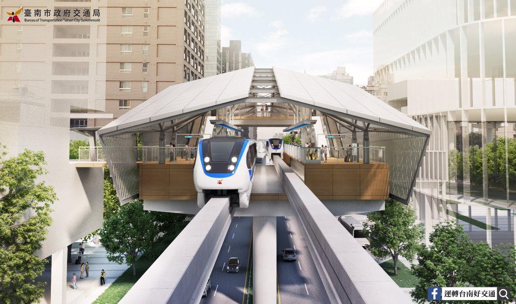 台南首條捷運藍線政院核定 古都交通即將會有第一條捷運動工