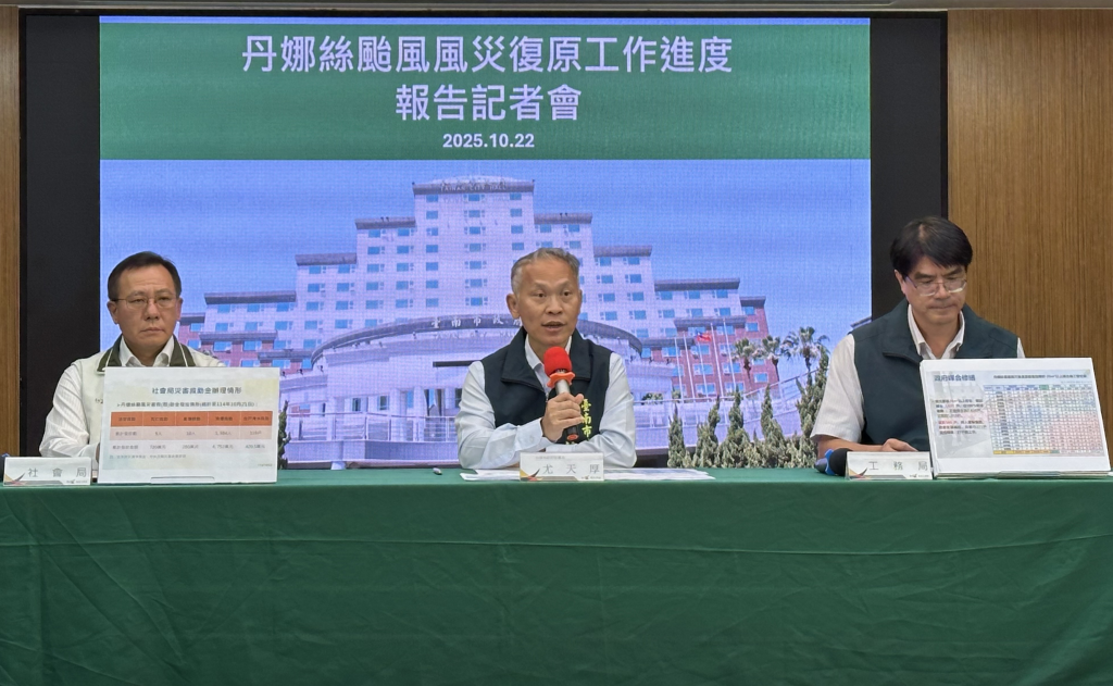 台南市媒合修繕丹娜絲屋損已逾9成完工 捐款總額達2.5億