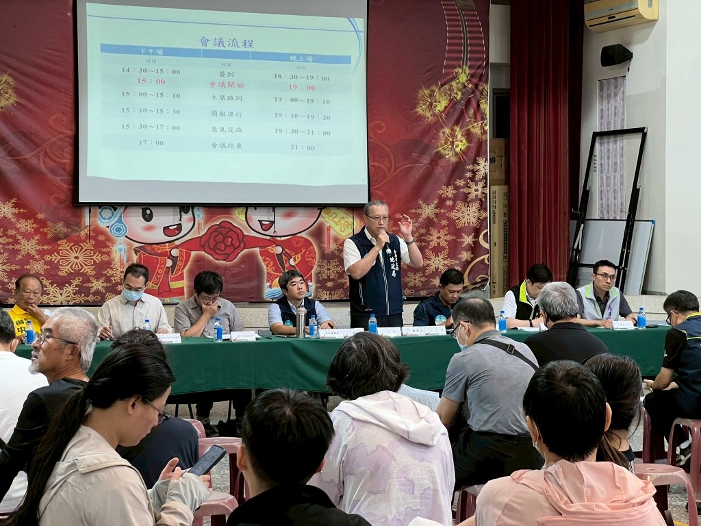 永康二王市地重劃說明會結束 在訴訟未定前基督教墓園部分暫不施作
