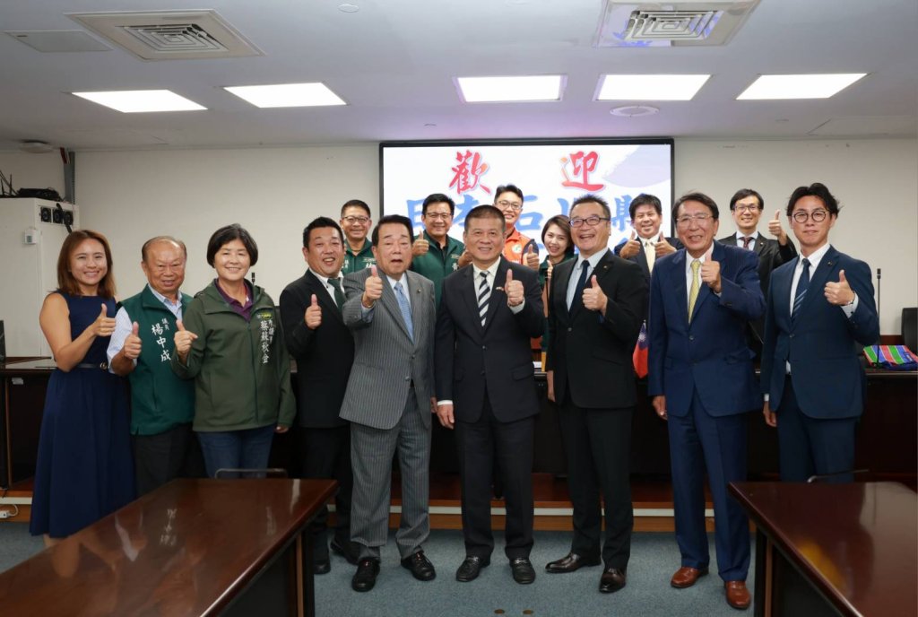 白山市議會議長率團拜會南市議會 盼深化兩市友誼交流