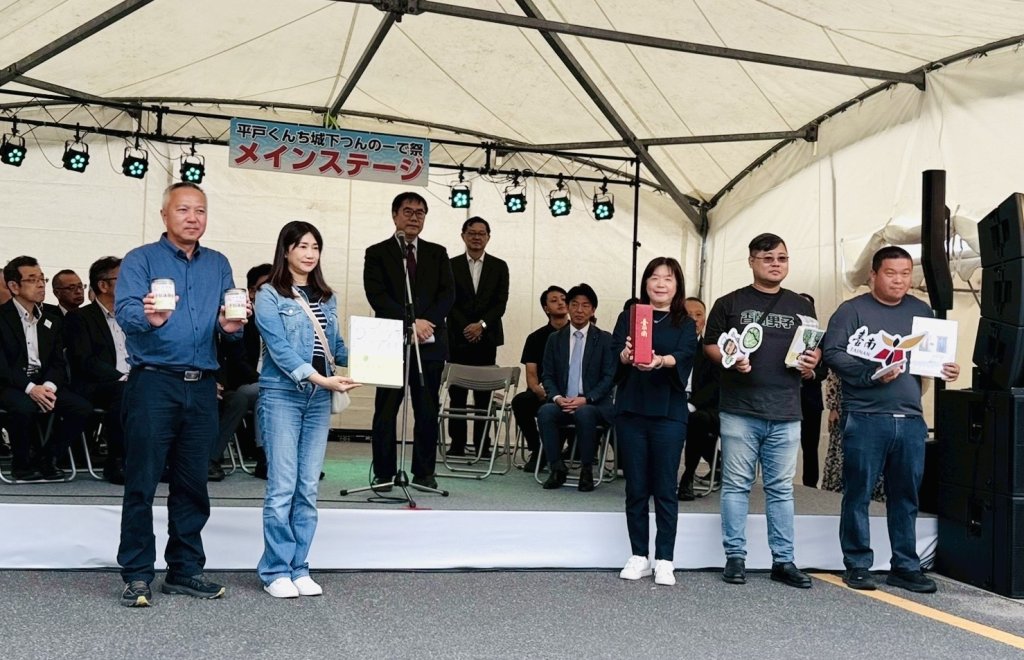 因鄭成功結緣!黃偉哲首訪友誼市平戶市 推薦台南優質農特產品