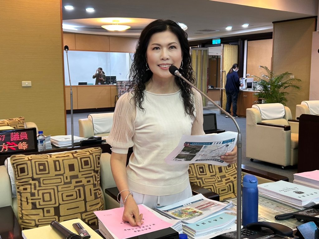 市議員陳碧玉爭取白蓮霧生態公園活化 開發新區政中心 創造新市區22億元土地價值