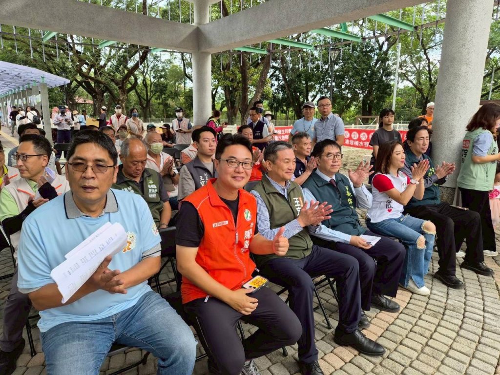 臺南第六座寵物公園啟用 關廟大潭埤旺萊寵物友善公園登場