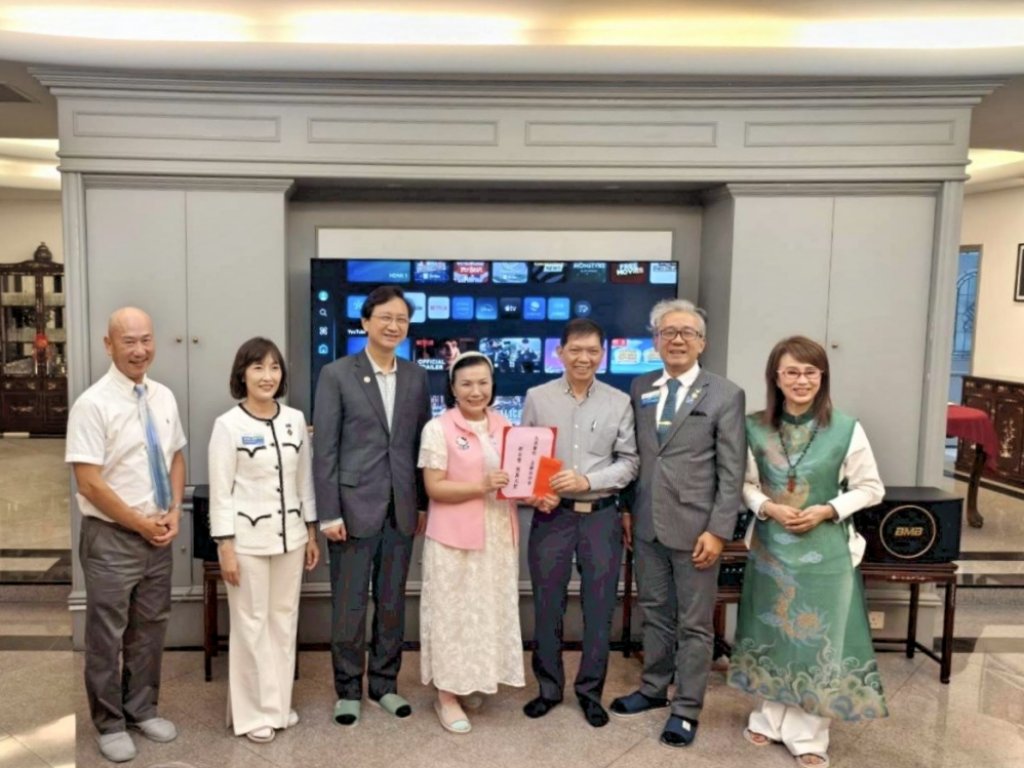 扶輪無國界、愛心無距離　新竹市凱蒂扶輪社一週年跨海捐贈急難救助金傳愛新加坡弱勢家庭