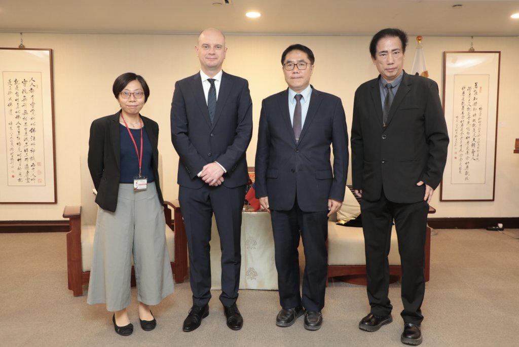 新任波蘭駐台代表拜會黃偉哲 雙方共盼以城市交流帶動台波關係蓬勃發展