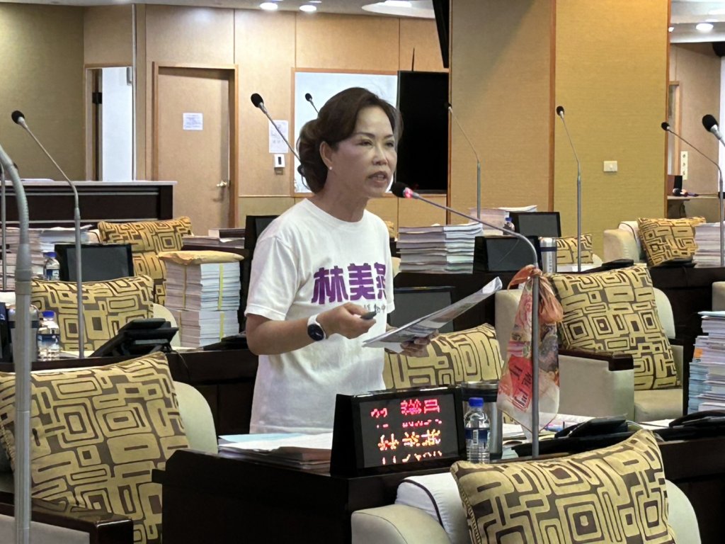 市議員林美燕帶年邁鄉親爭取灣裡設醫院！並要求調高弱勢補助