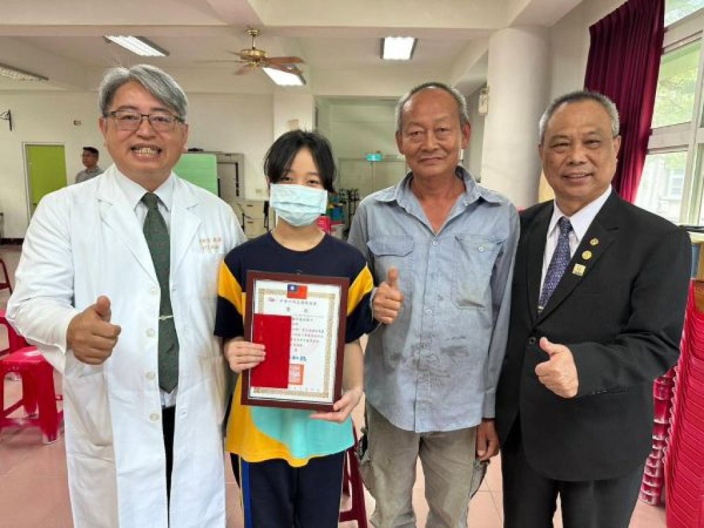 六龜龍興國小家屬與病童感謝高雄長庚「川崎美心專車」 心臟義診再造之恩 守護偏鄉兒童健康之心