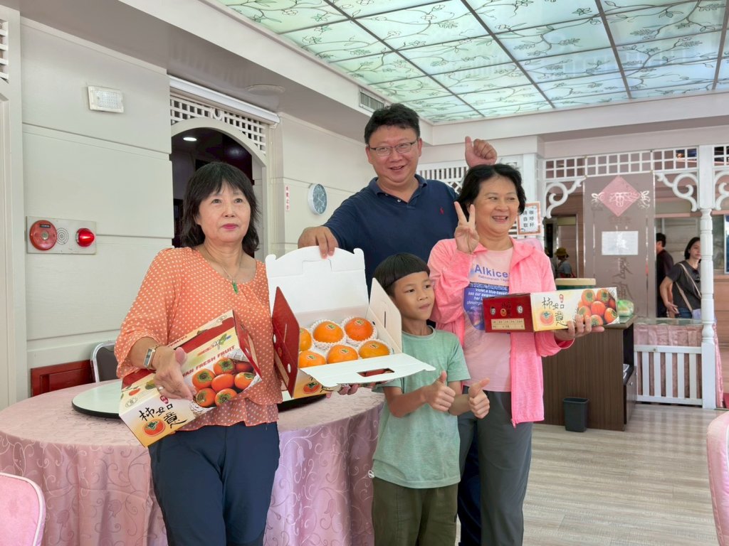 甜柿聲援、茶香四溢   2025谷關溫泉美食節掀山林熱潮