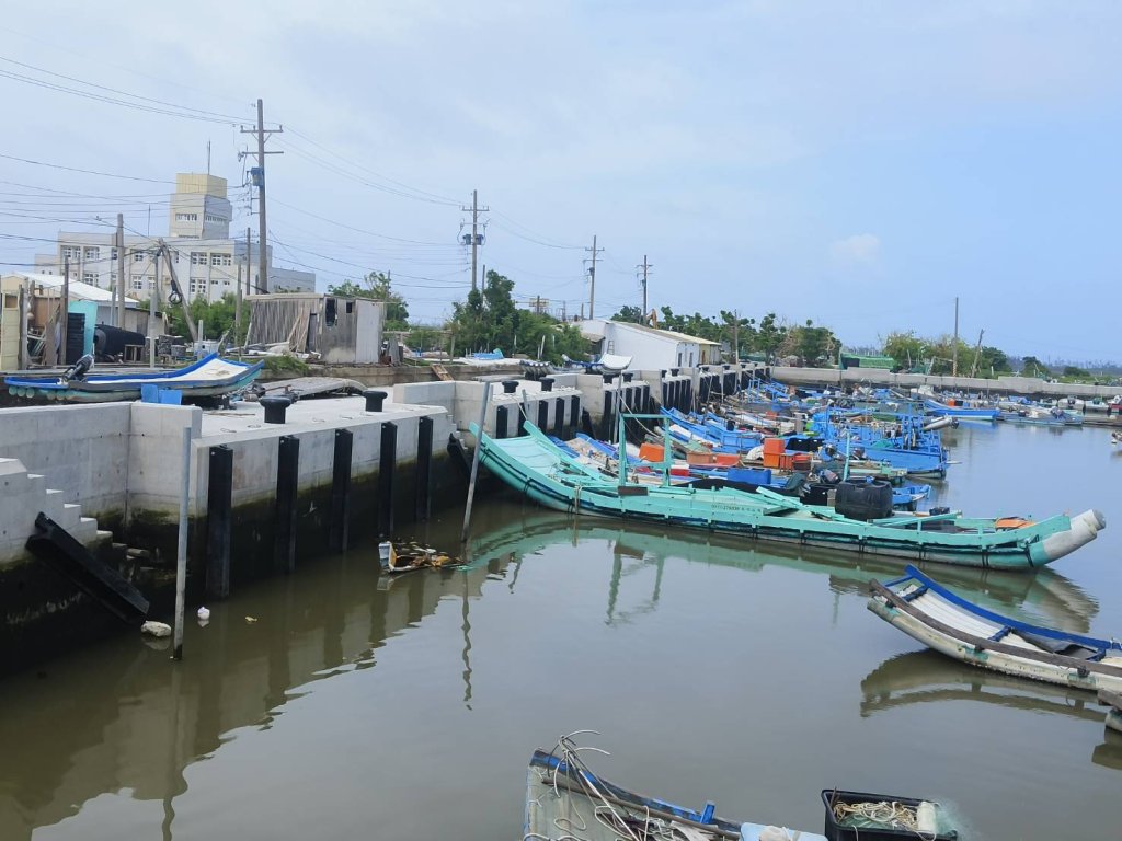 北門漁港碼頭加高完工 保障漁民財產安全