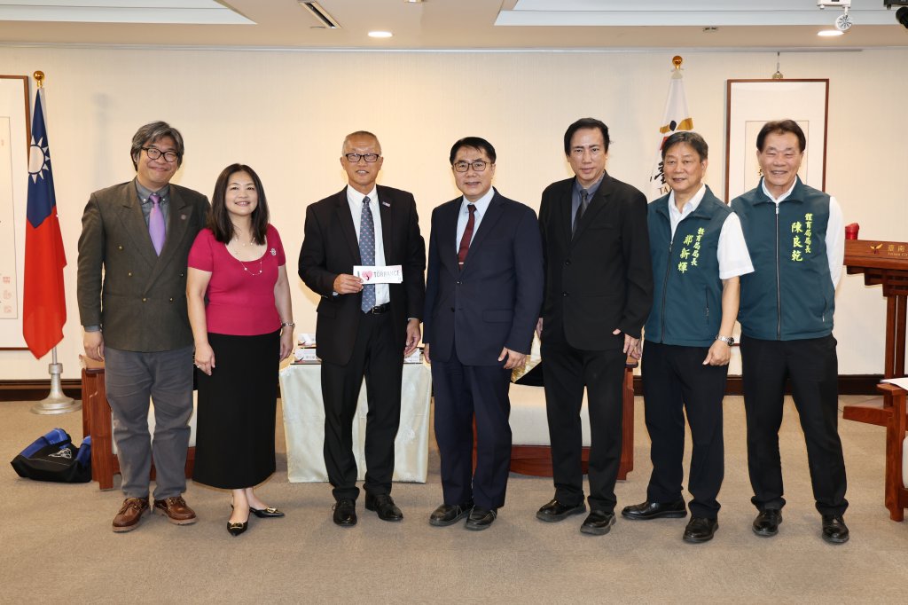 友誼市托倫斯市市長陳光再度來訪 邀請台南組隊赴美參加國際少棒友誼賽